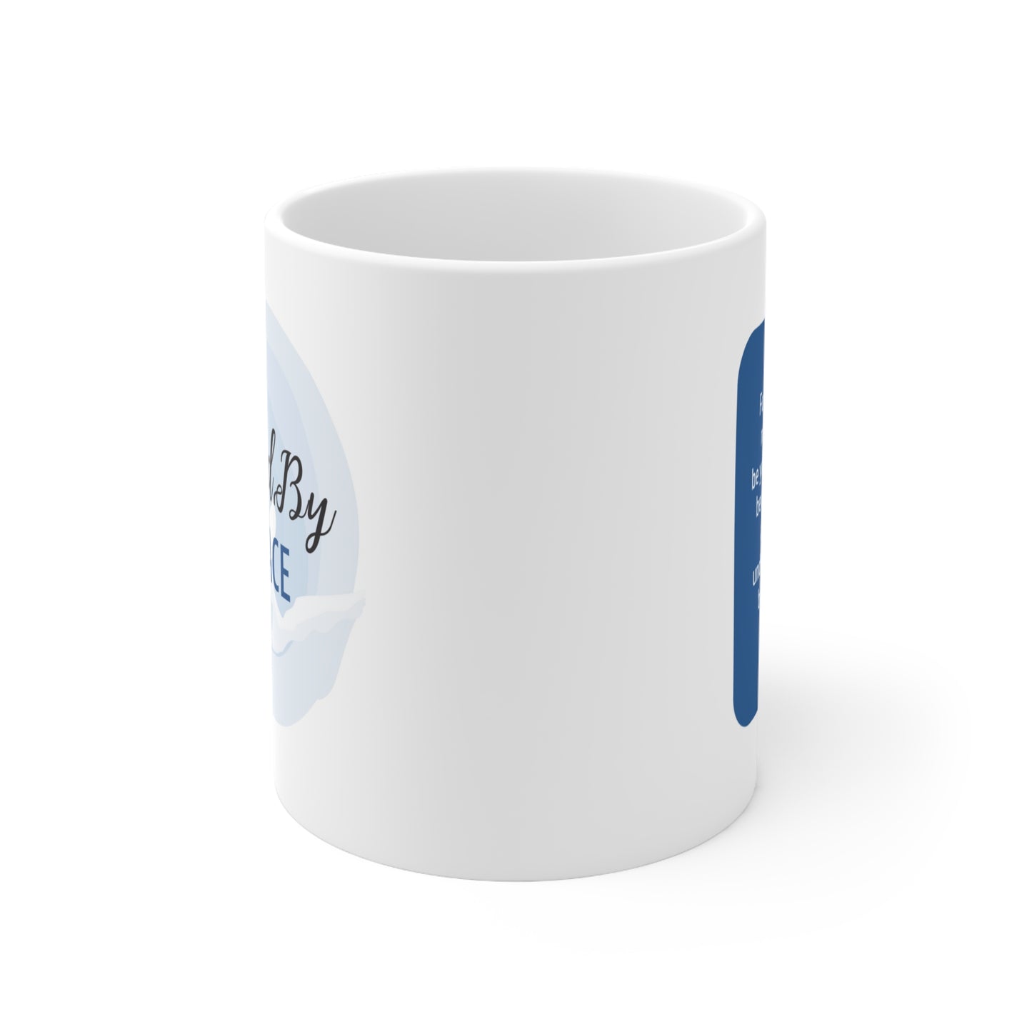 Ceramic Mug 11oz: Your Faith By Color - Blue