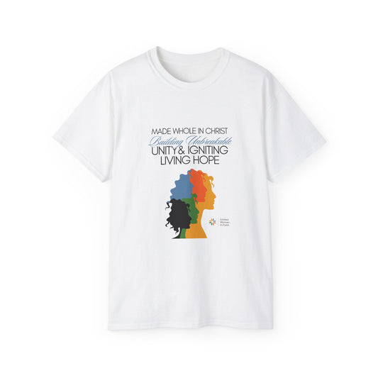 Unity and Hope Unisex Tee - Short Sleeve - Made Whole in Christ
