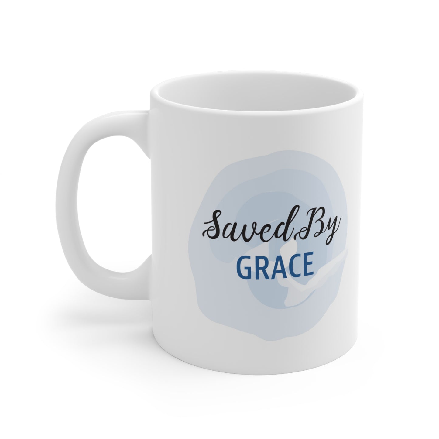 Ceramic Mug 11oz: Your Faith By Color - Blue