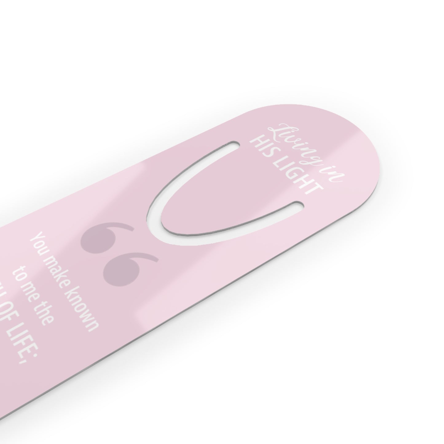 Bookmark: Your Faith By Color - Pink