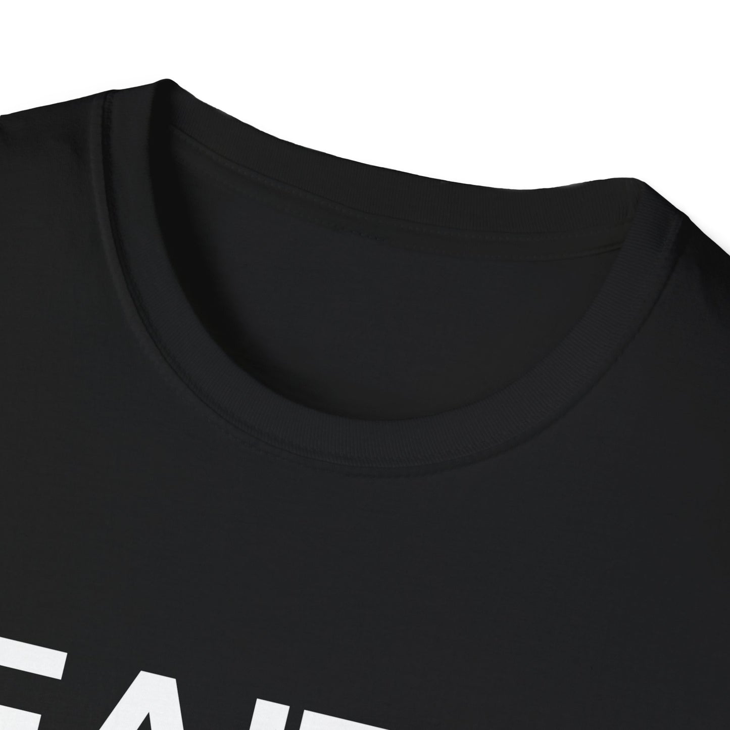 Breast Cancer Awareness: "Faith Over Fear" Unisex Softstyle T-Shirt