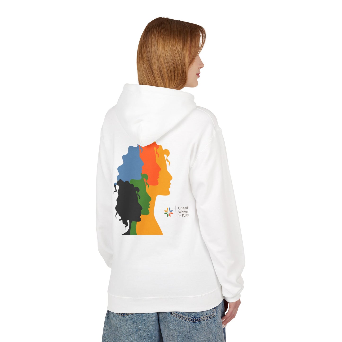Inspirational Unity Fleece Hoodie - Made Whole in Christ