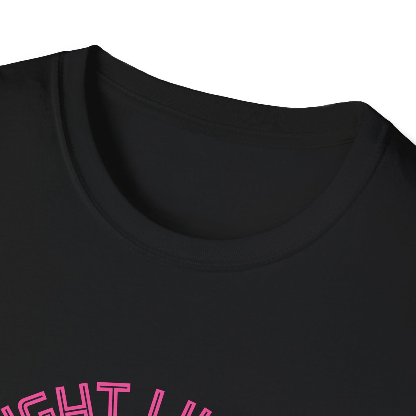 Breast Cancer Awareness: "Fight Like A Girl" Unisex Softstyle T-Shirt