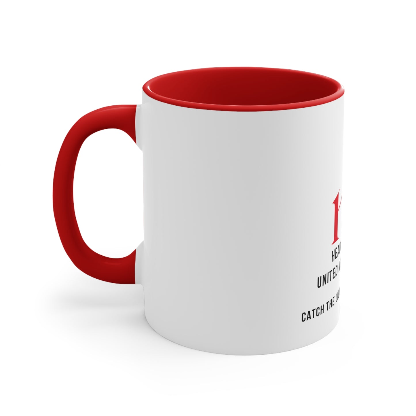 Headland Heights UMC Red Accent Coffee Mug, 11oz