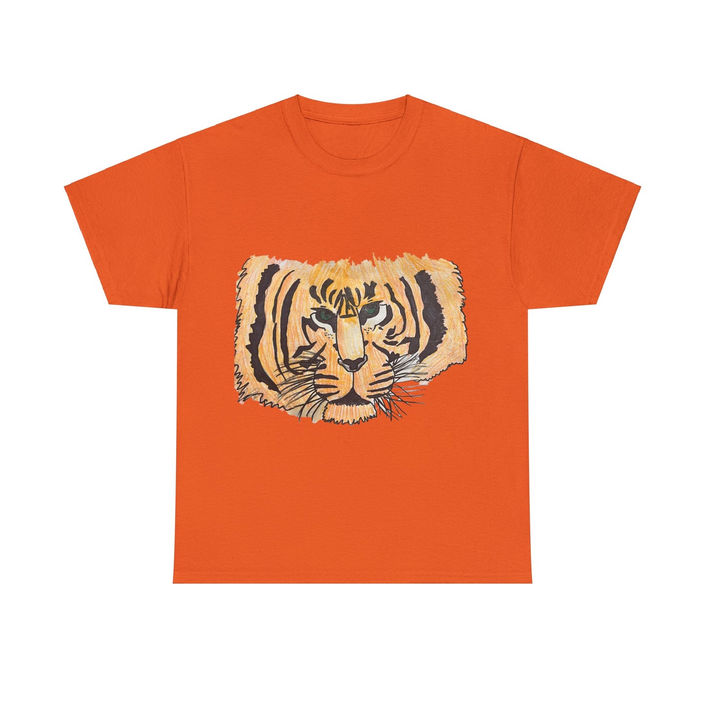 Unisex Heavy Cotton Tee: Lillian's Tiger