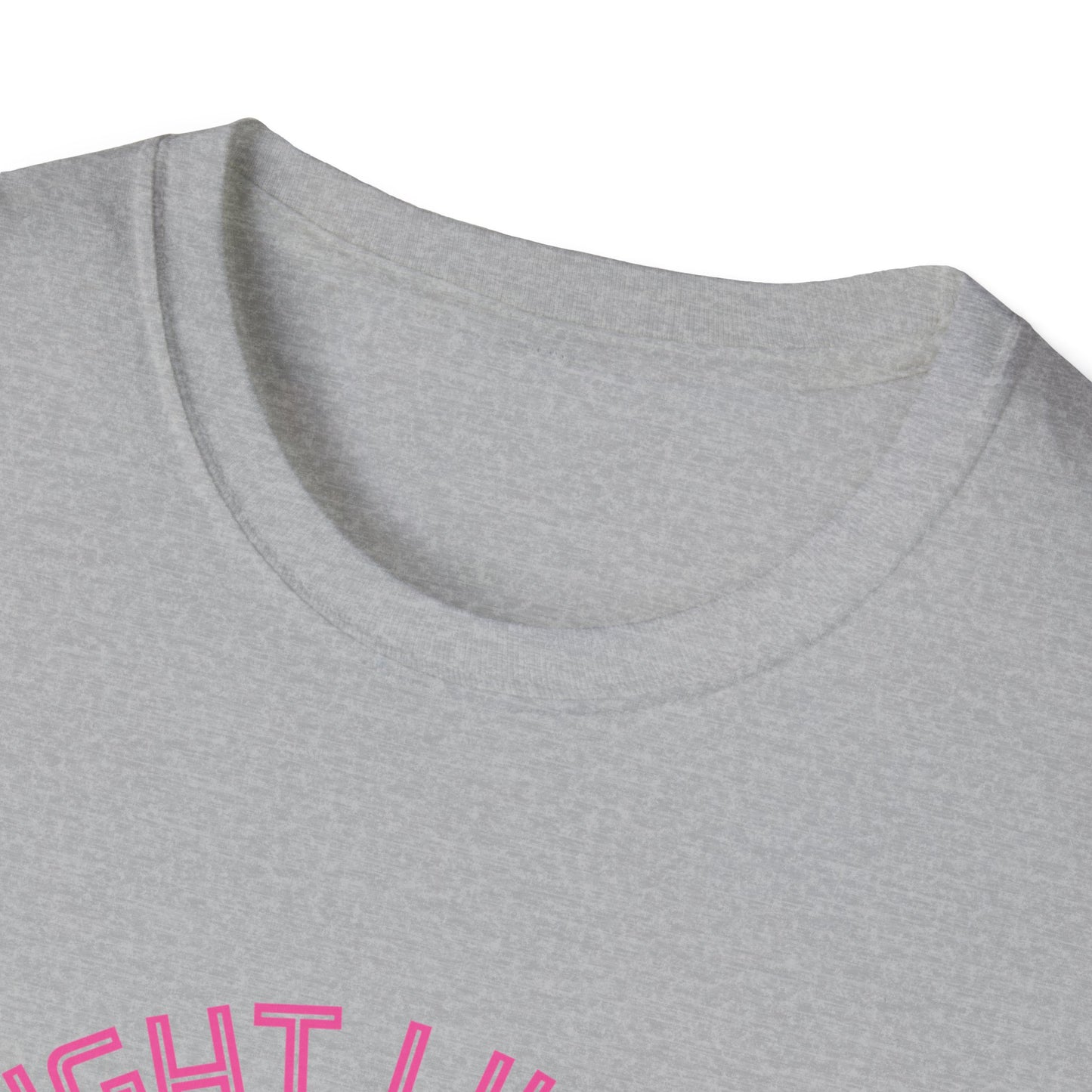 Breast Cancer Awareness: "Fight Like A Girl" Unisex Softstyle T-Shirt