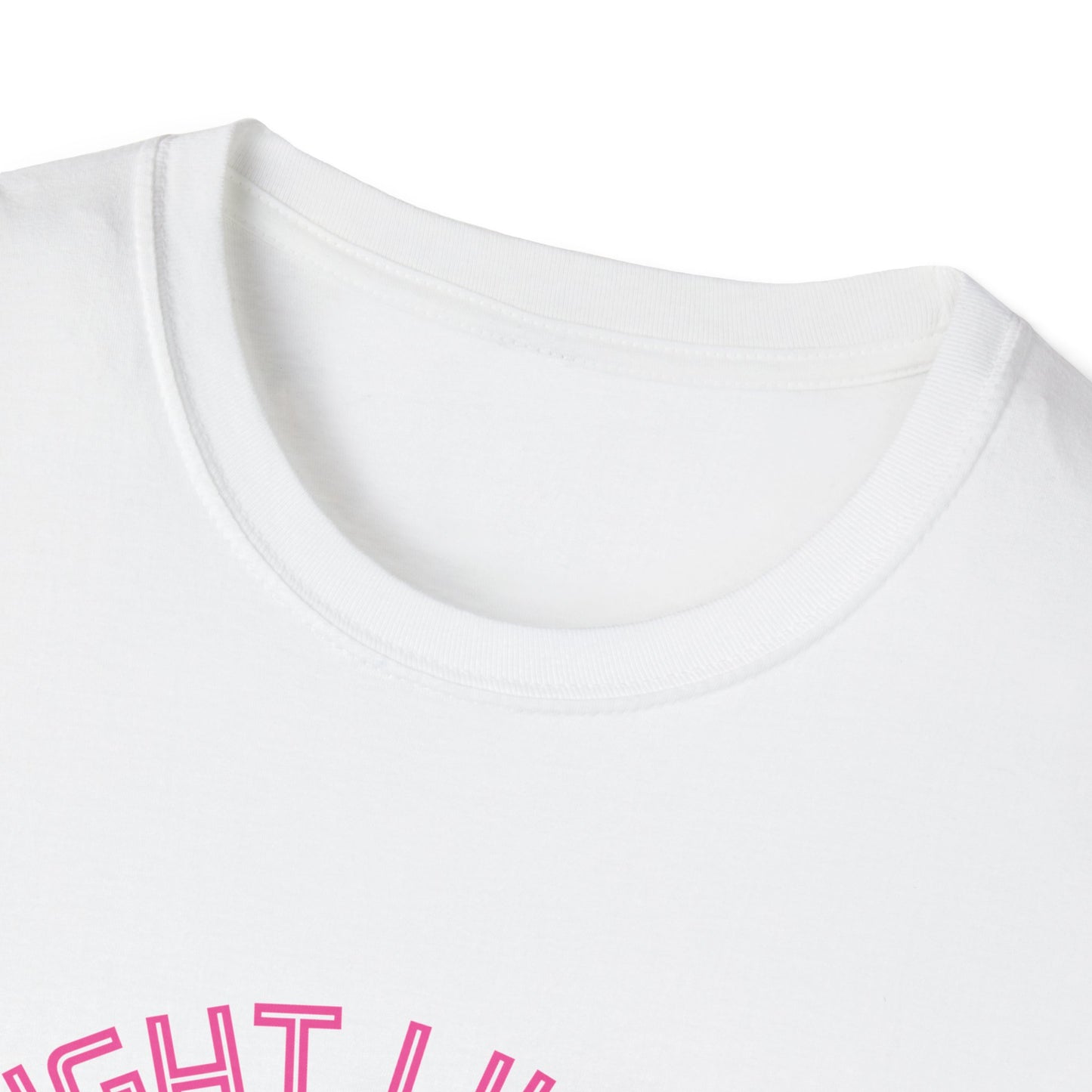 Breast Cancer Awareness: "Fight Like A Girl" Unisex Softstyle T-Shirt