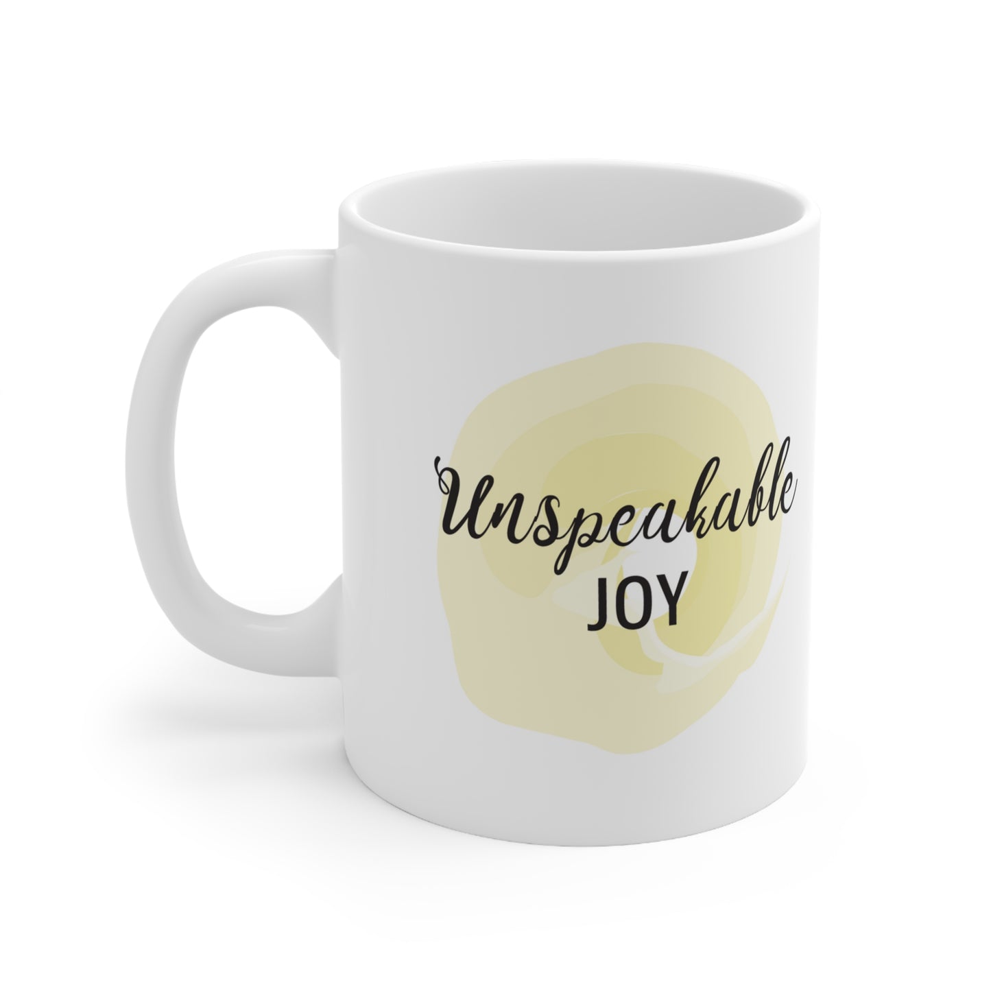 Ceramic Mug 11oz: Your Faith By Color - Yellow