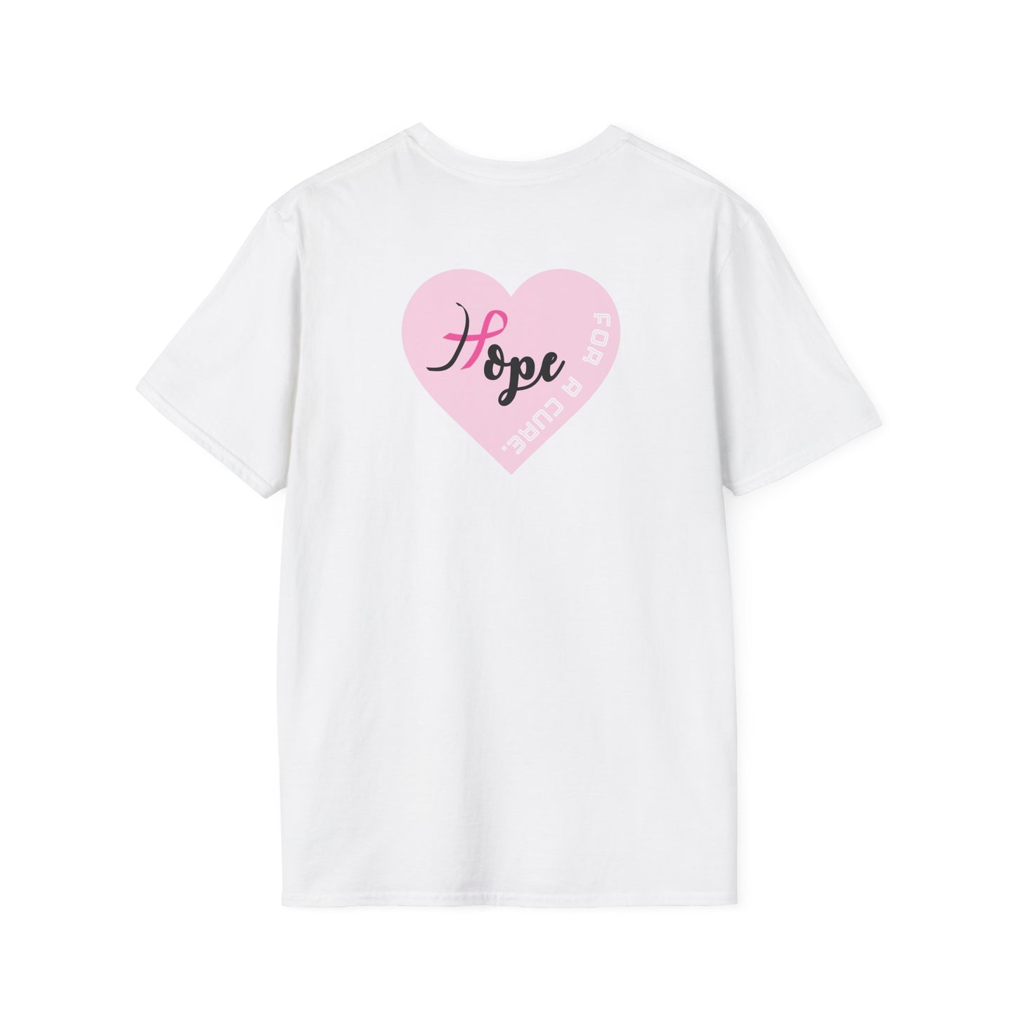 Breast Cancer Awareness: "Fight Like A Girl" Unisex Softstyle T-Shirt