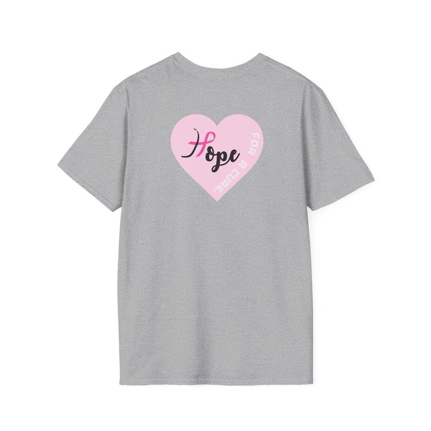 Breast Cancer Awareness: "Fight Like A Girl" Unisex Softstyle T-Shirt