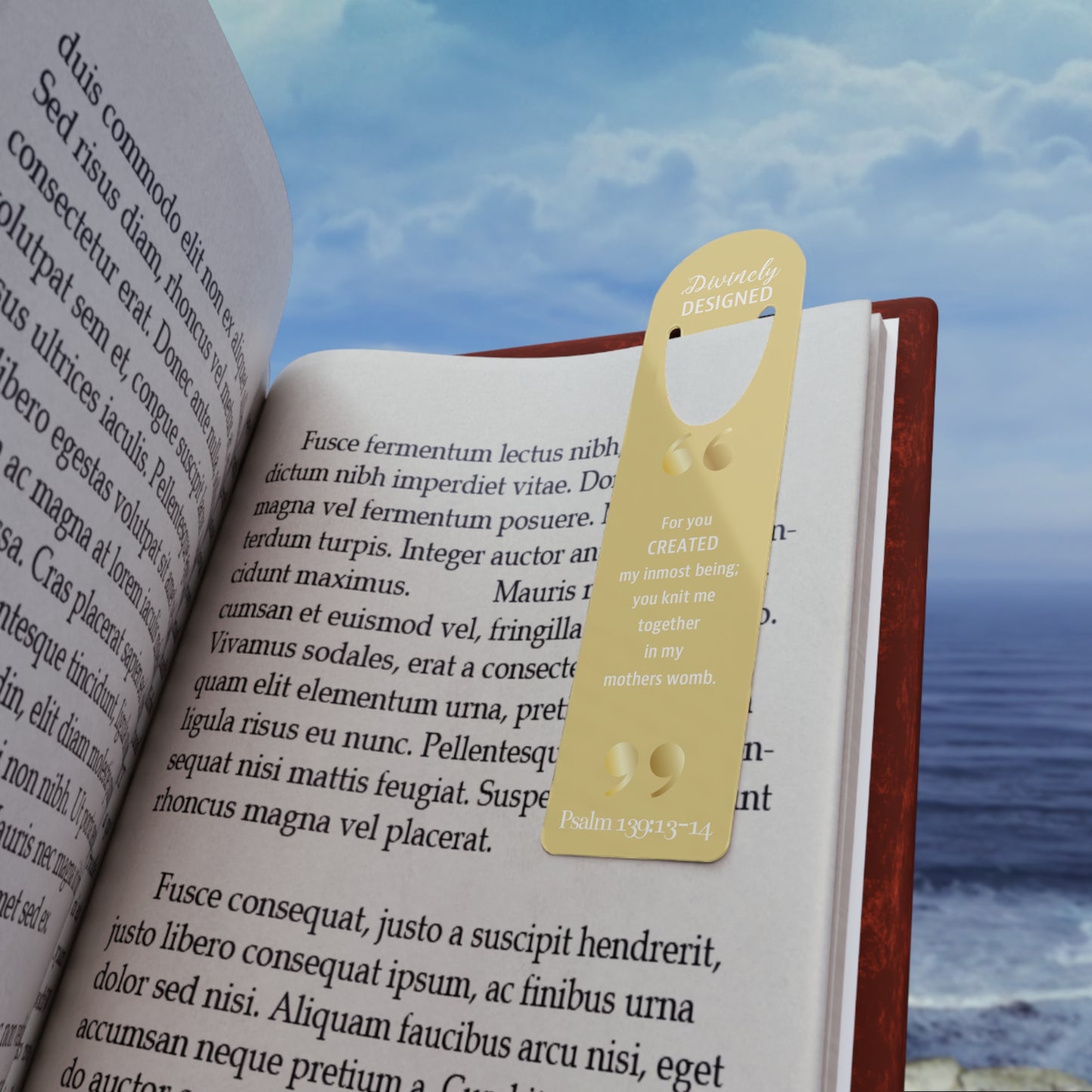 Bookmark: Your Faith By Color - Gold