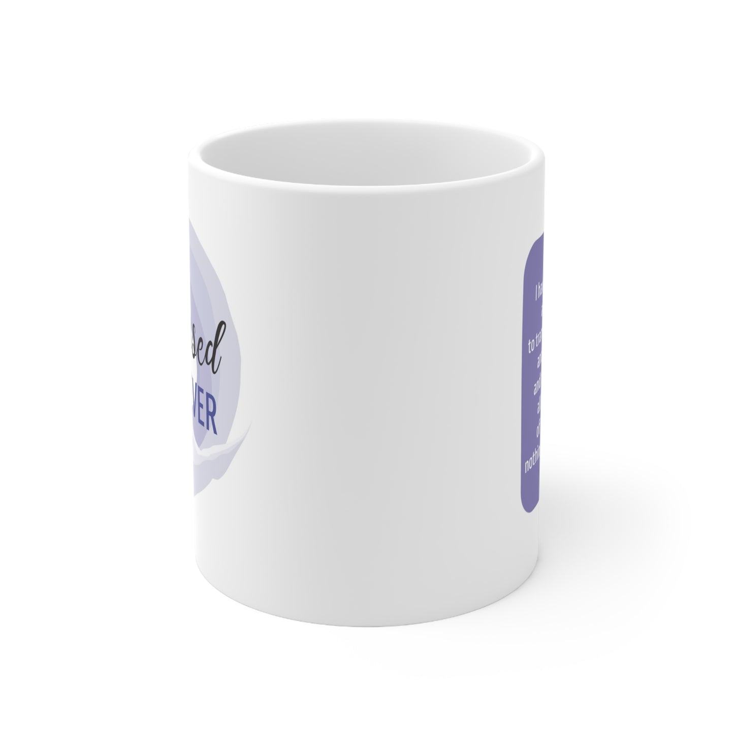 Ceramic Mug 11oz: Your Faith By Color - Purple