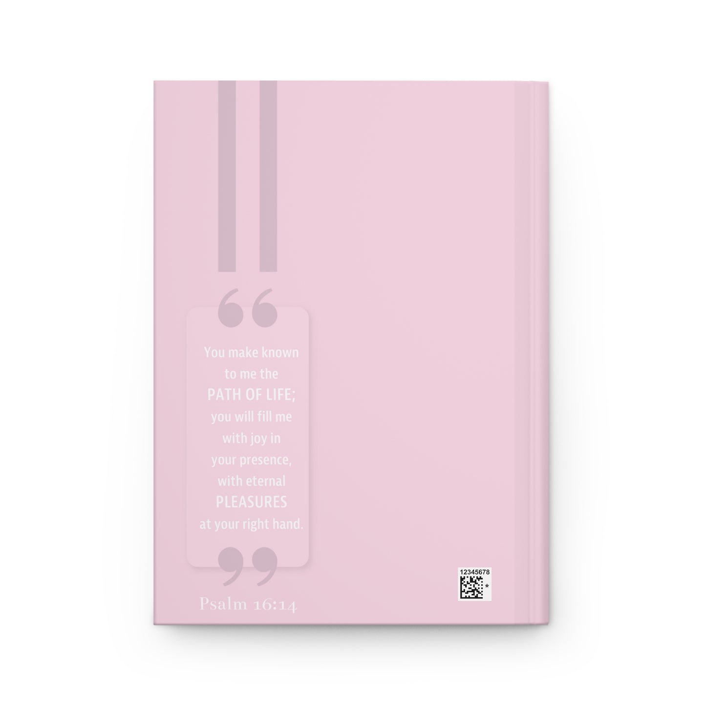 Your Faith by Color Hard Cover Journal - Pink