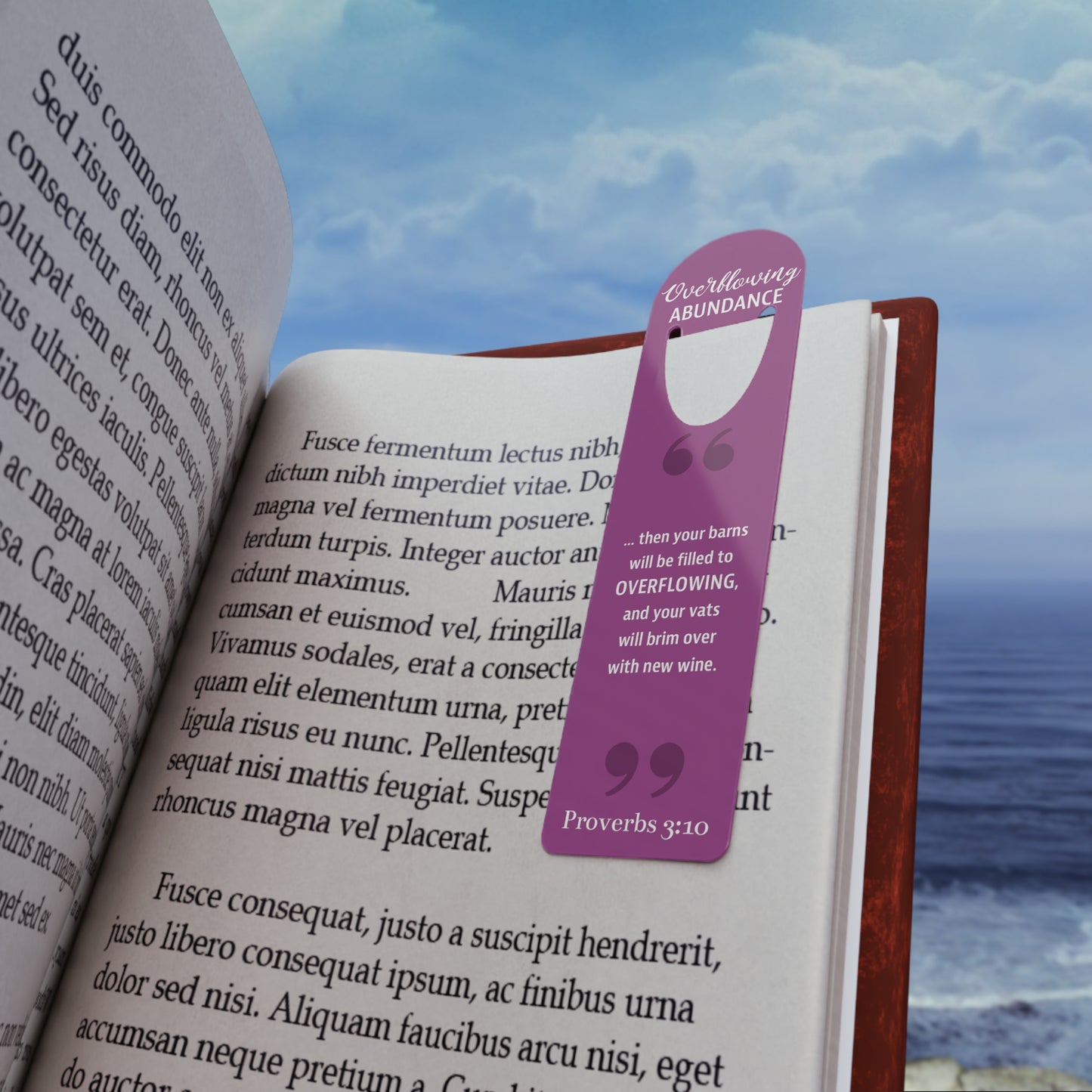 Bookmark: Your Faith By Color - Wine