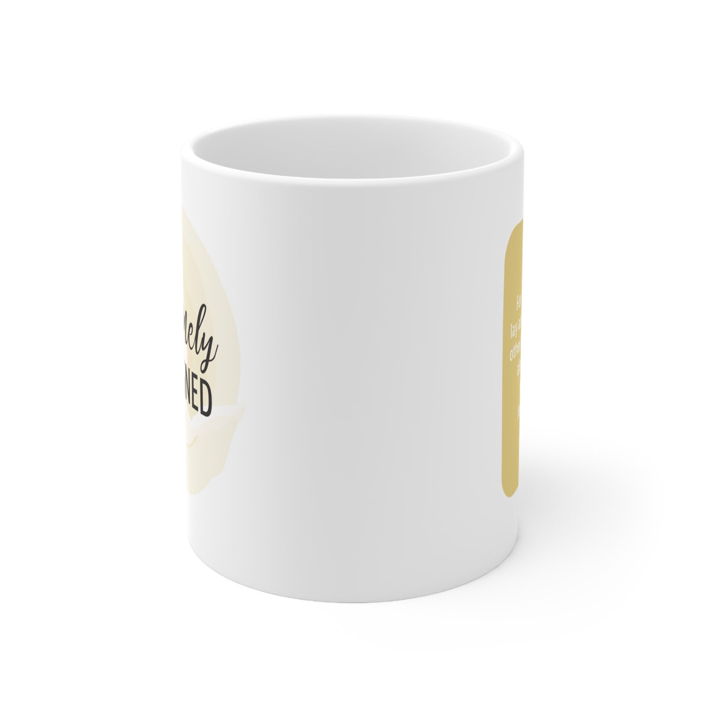 Ceramic Mug 11oz: Your Faith By Color - Gold