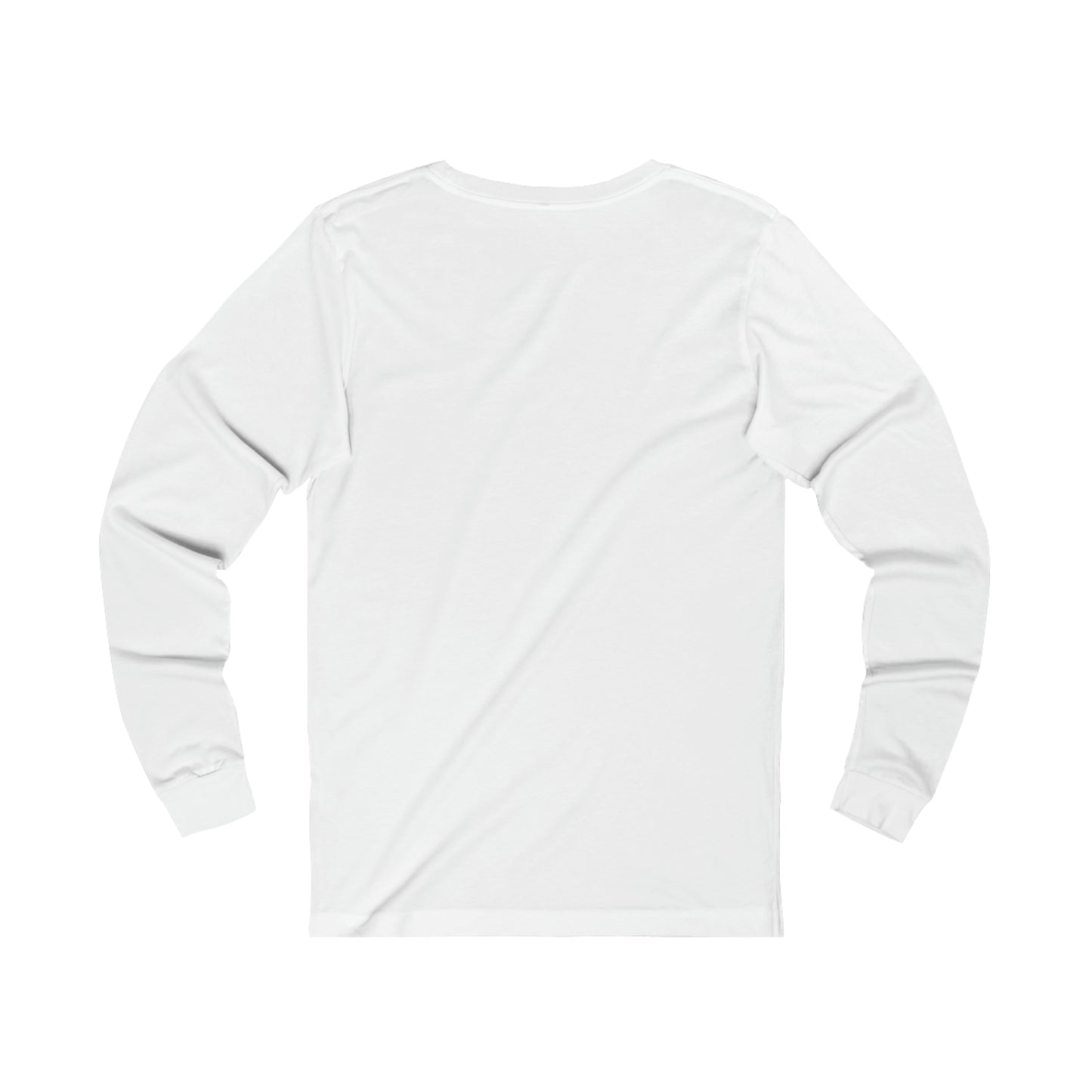 Unisex Jersey Long Sleeve Tee - Gingerbread and Peppermint