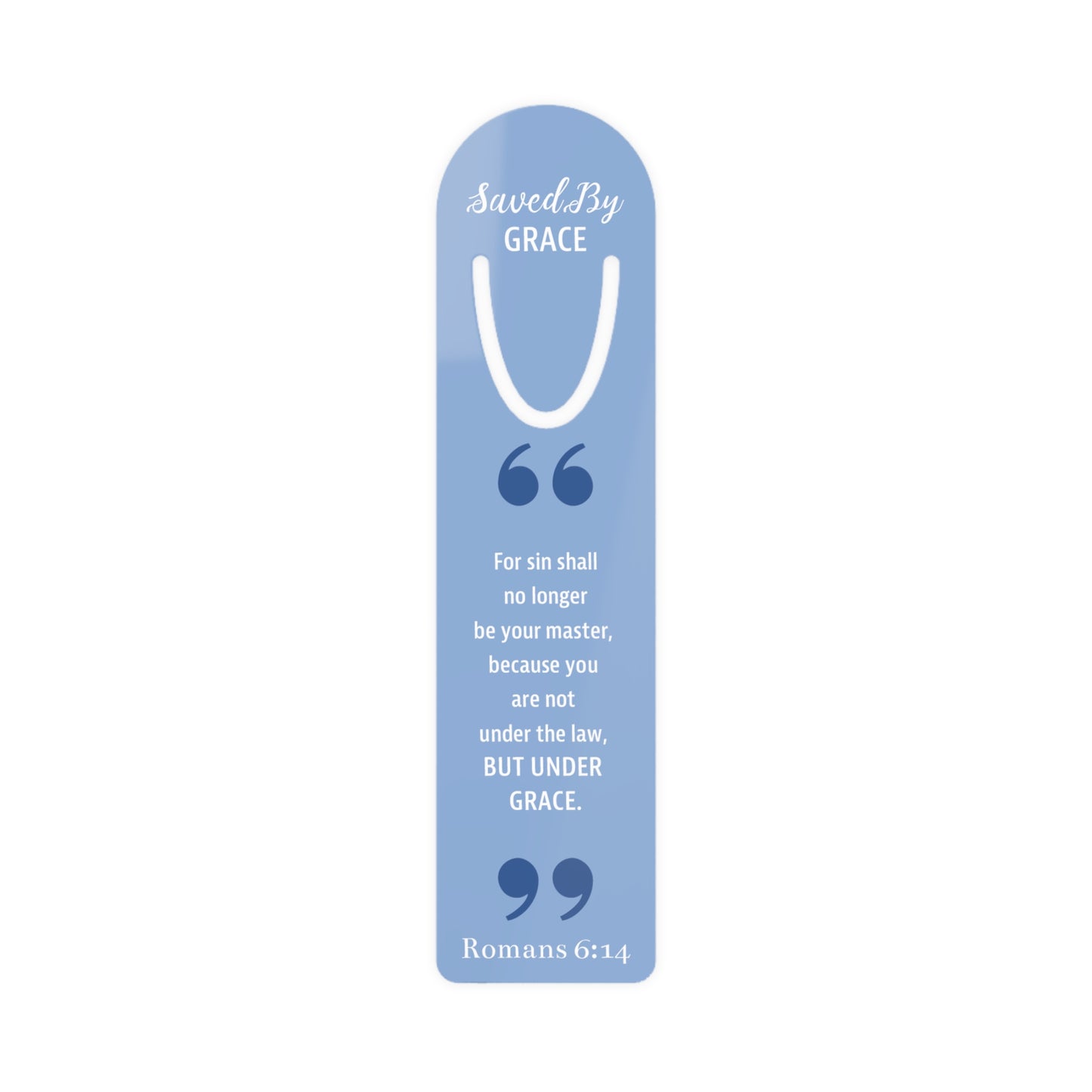 Bookmark: Your Faith By Color - Blue