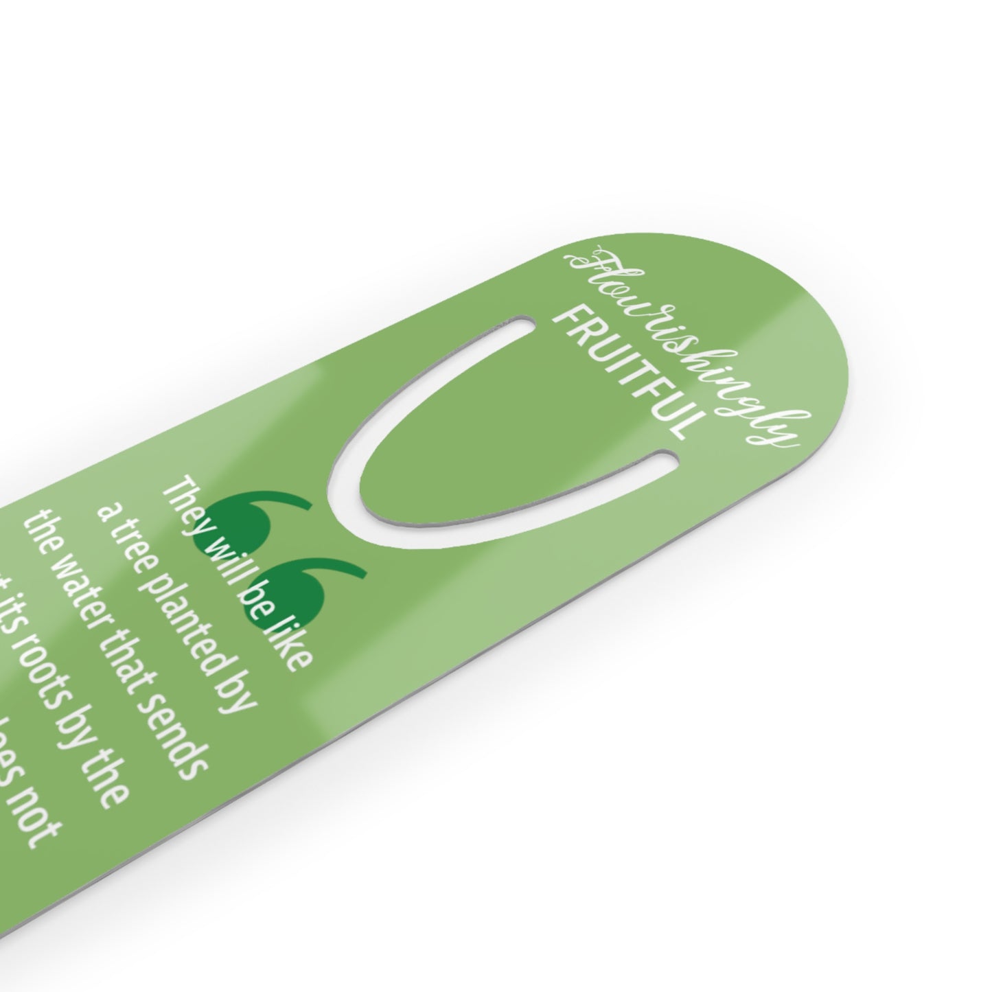 Bookmark: Your Faith By Color - Green