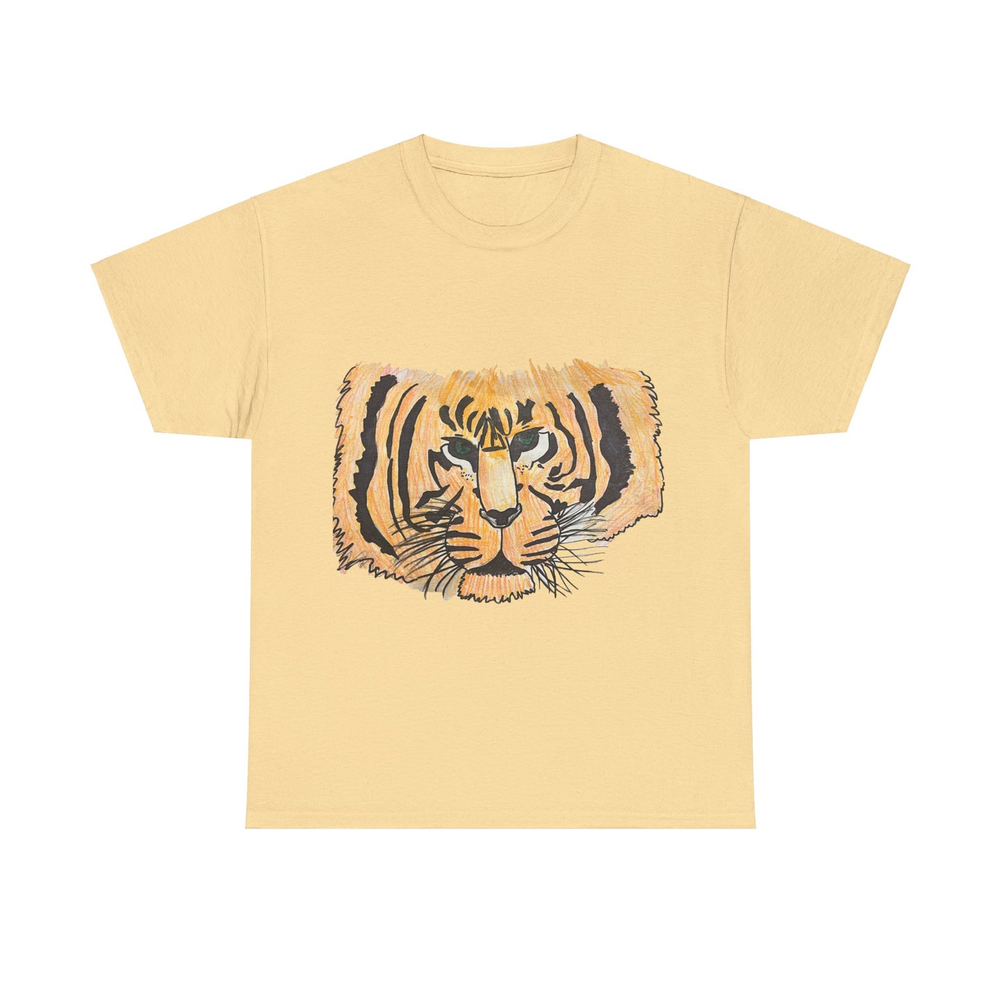 Unisex Heavy Cotton Tee: Lillian's Tiger