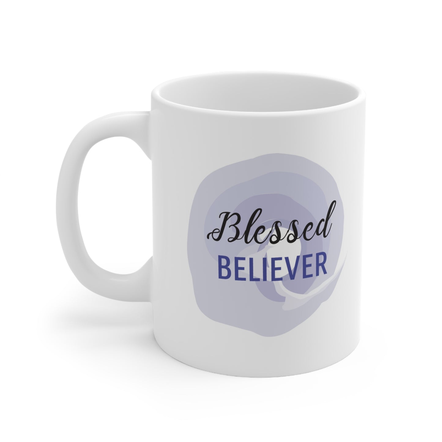 Ceramic Mug 11oz: Your Faith By Color - Purple