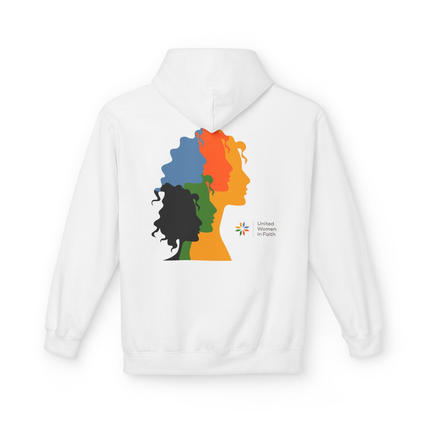 Inspirational Unity Fleece Hoodie - Made Whole in Christ