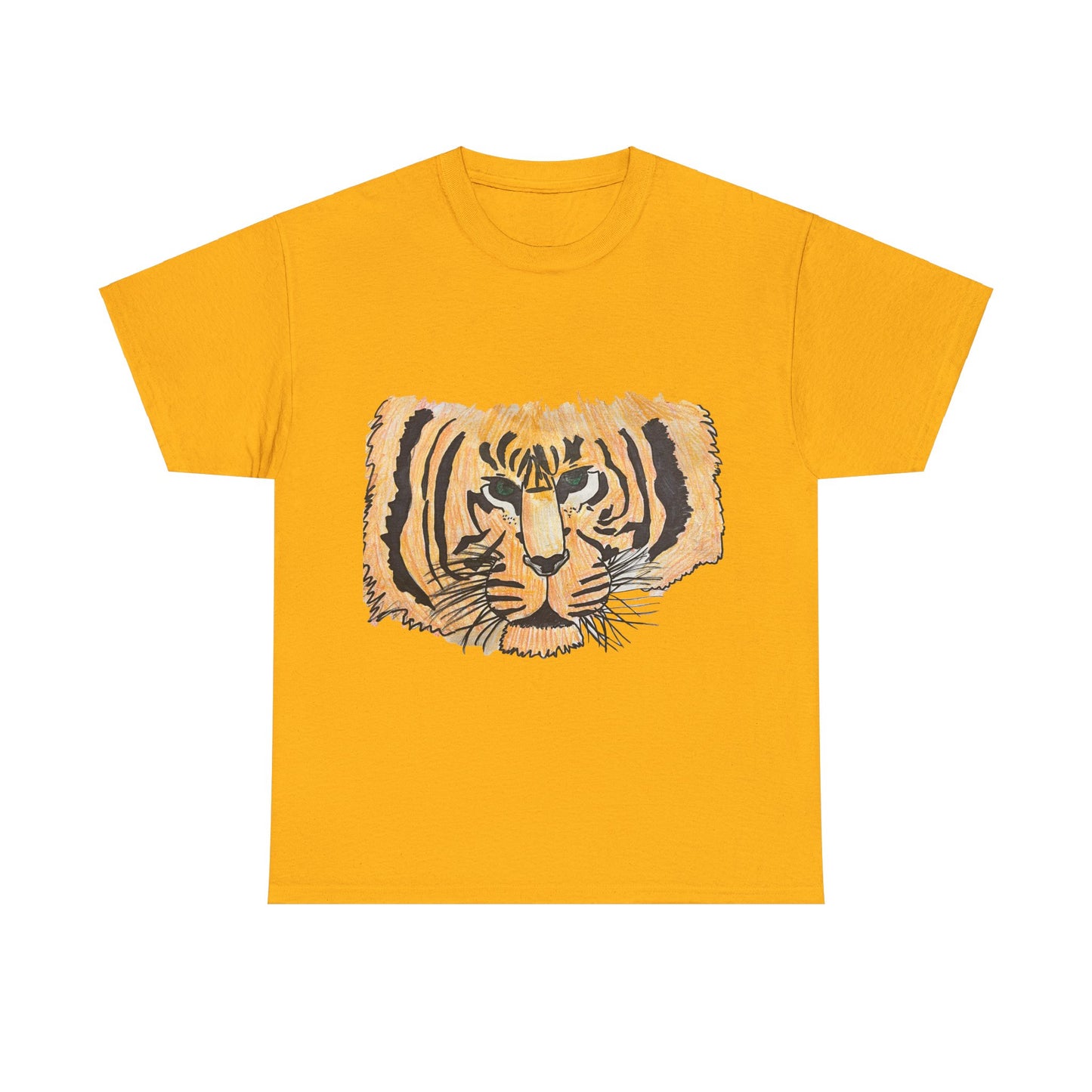 Unisex Heavy Cotton Tee: Lillian's Tiger