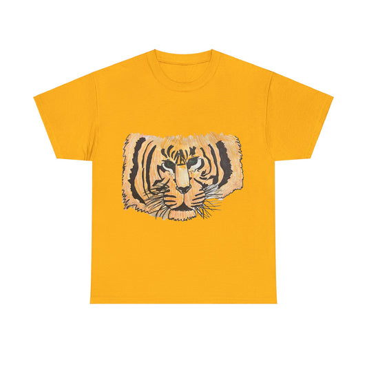 Unisex Heavy Cotton Tee: Lillian's Tiger