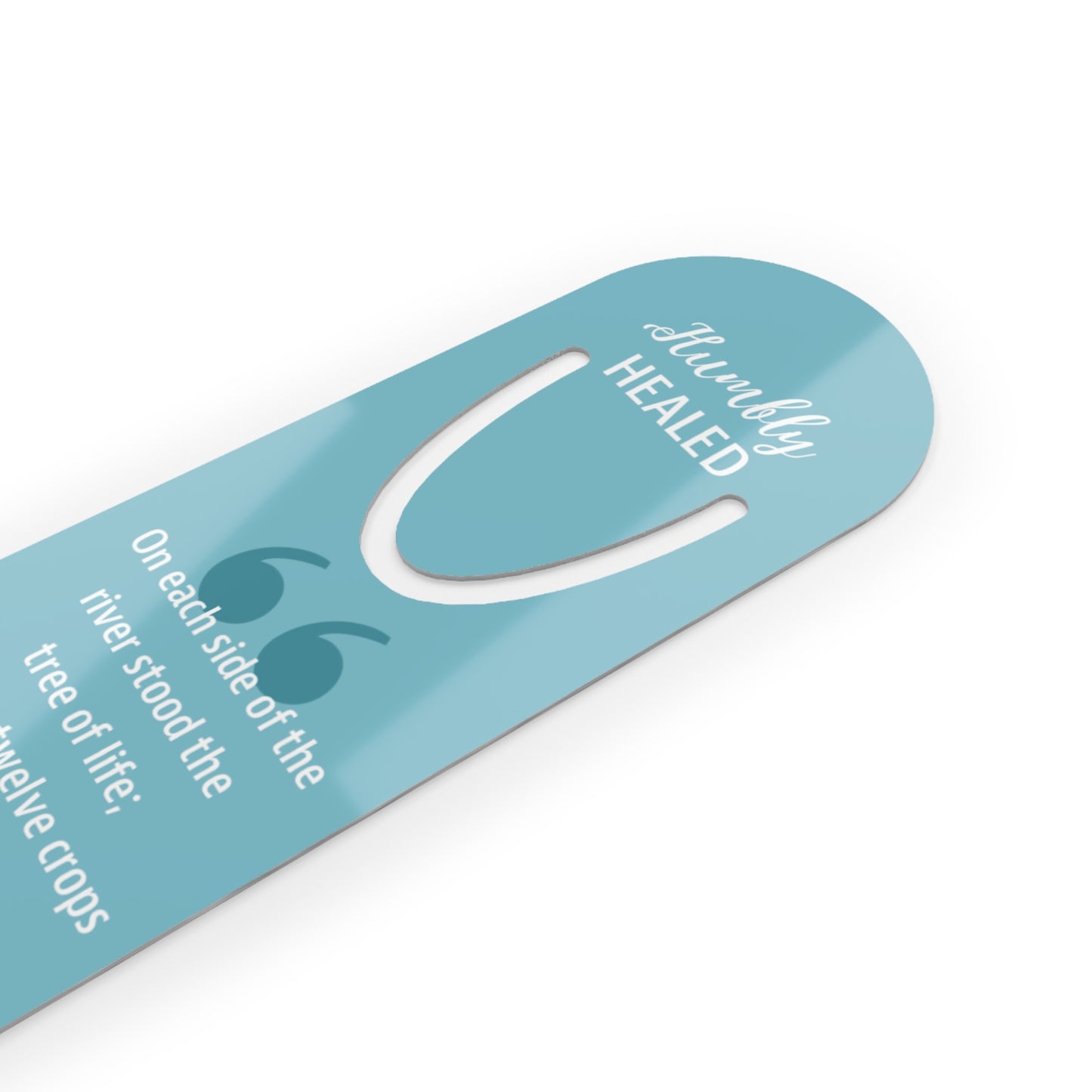 Bookmark: Your Faith By Color - Aqua