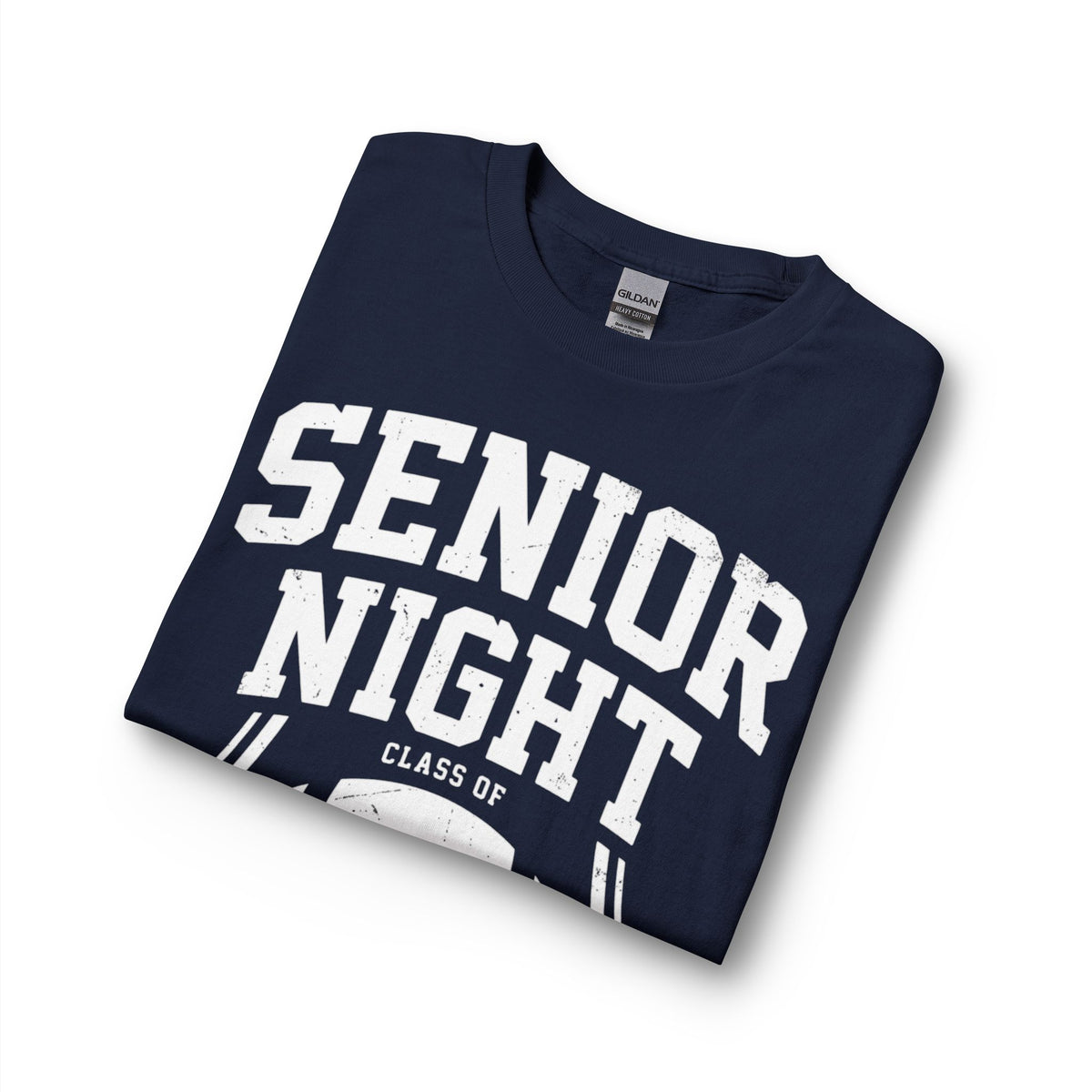 Senior Night Football Mockup - Unisex Long Sleeve T-Shirt