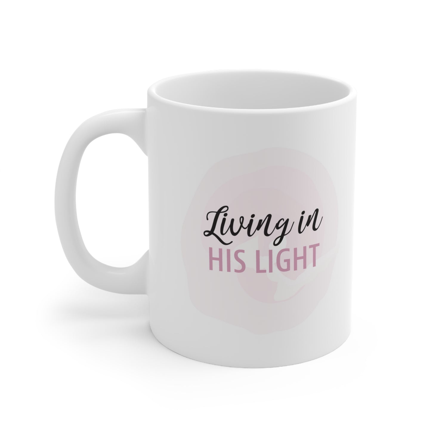 Ceramic Mug 11oz: Your Faith By Color - Pink