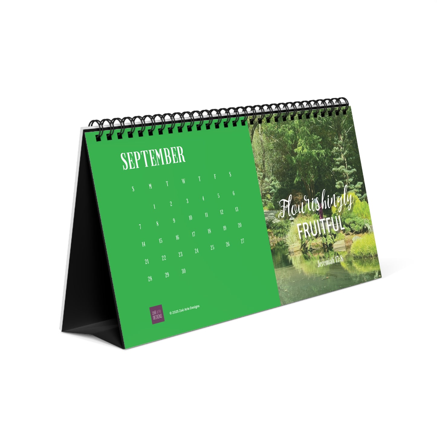 2025 Your Faith by Color Desk Calendar - 10" x 5"