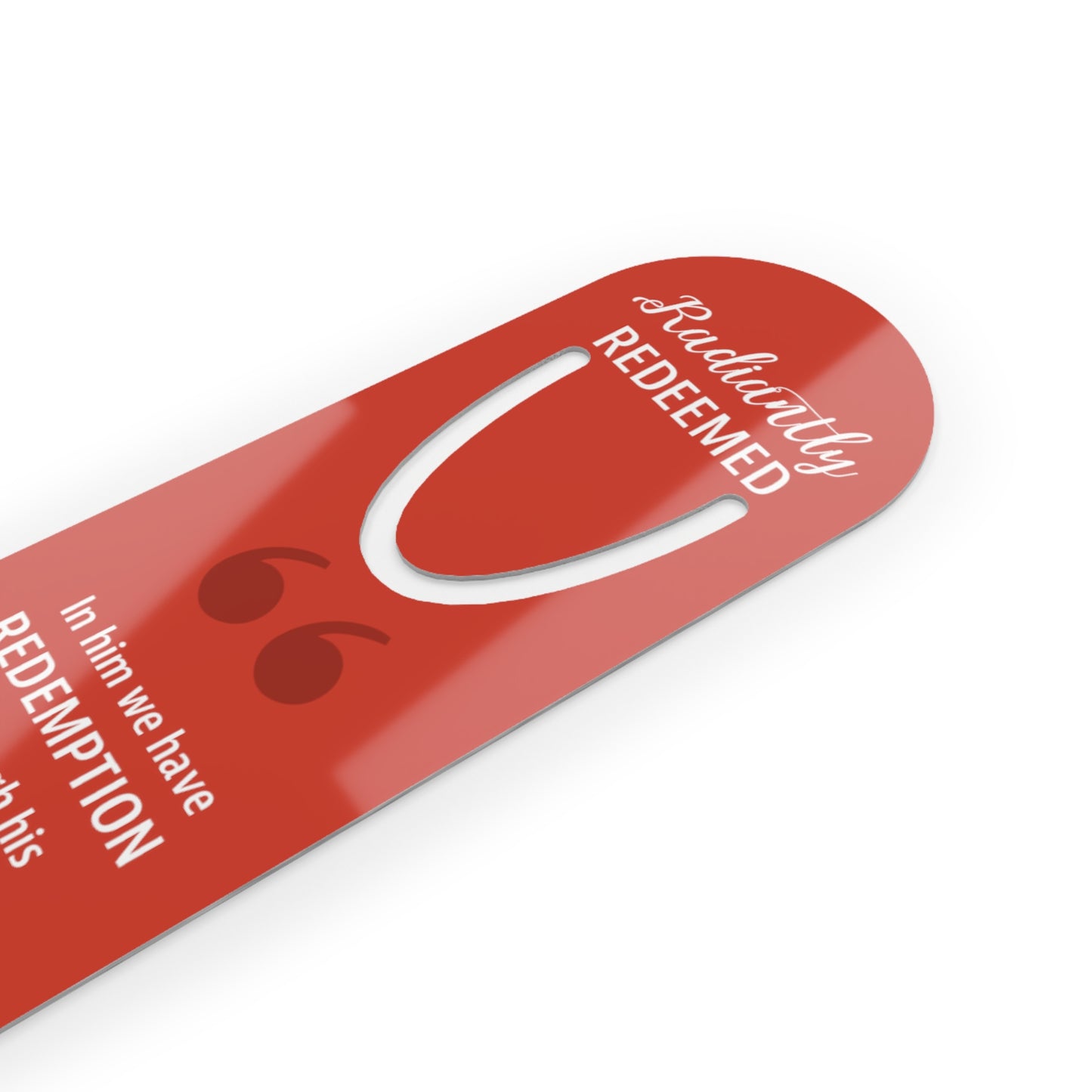 Bookmark: Your Faith By Color - Red