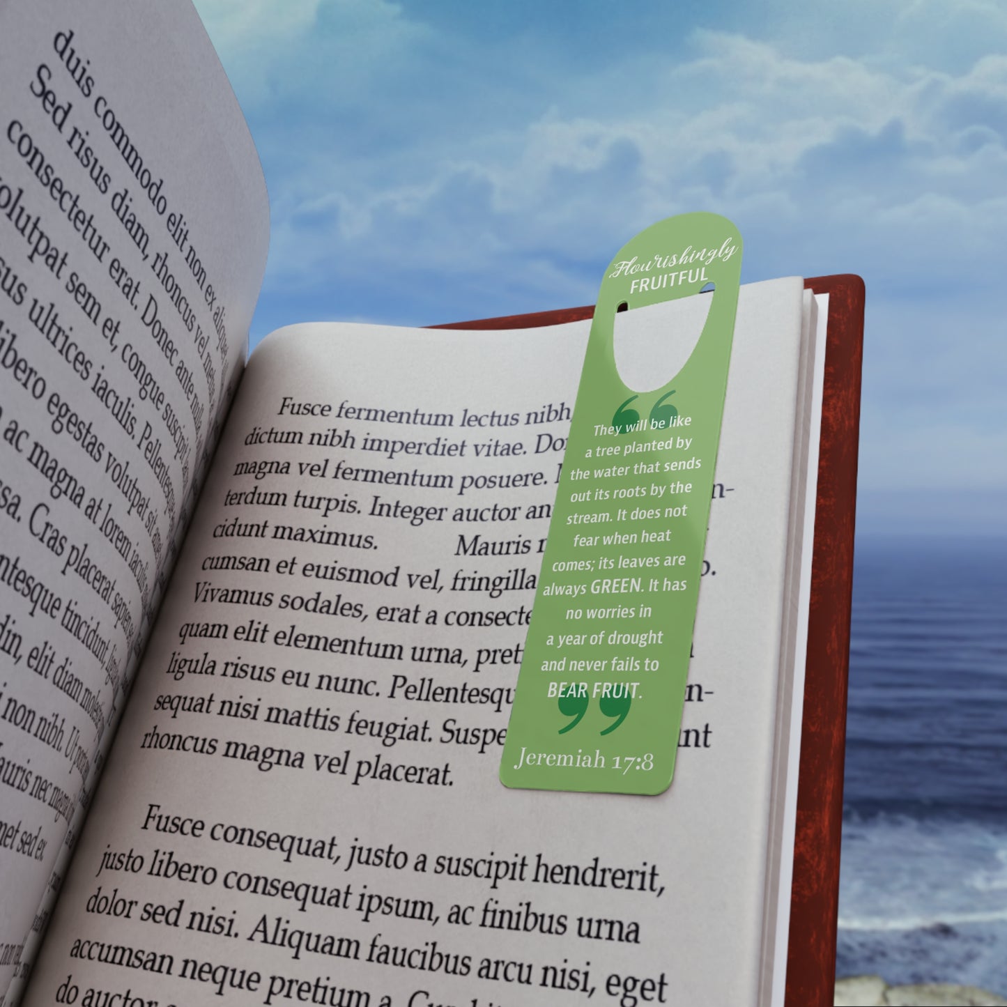 Bookmark: Your Faith By Color - Green