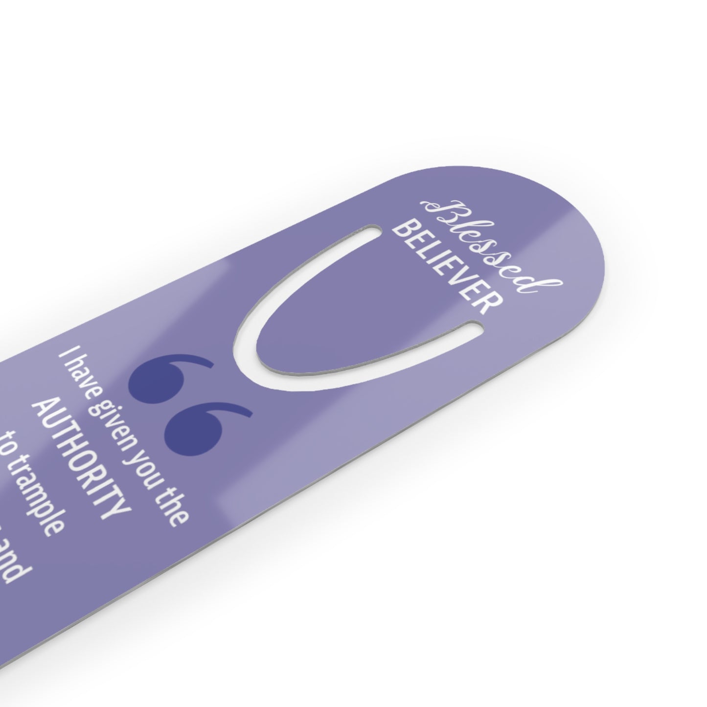 Bookmark: Your Faith By Color - Purple