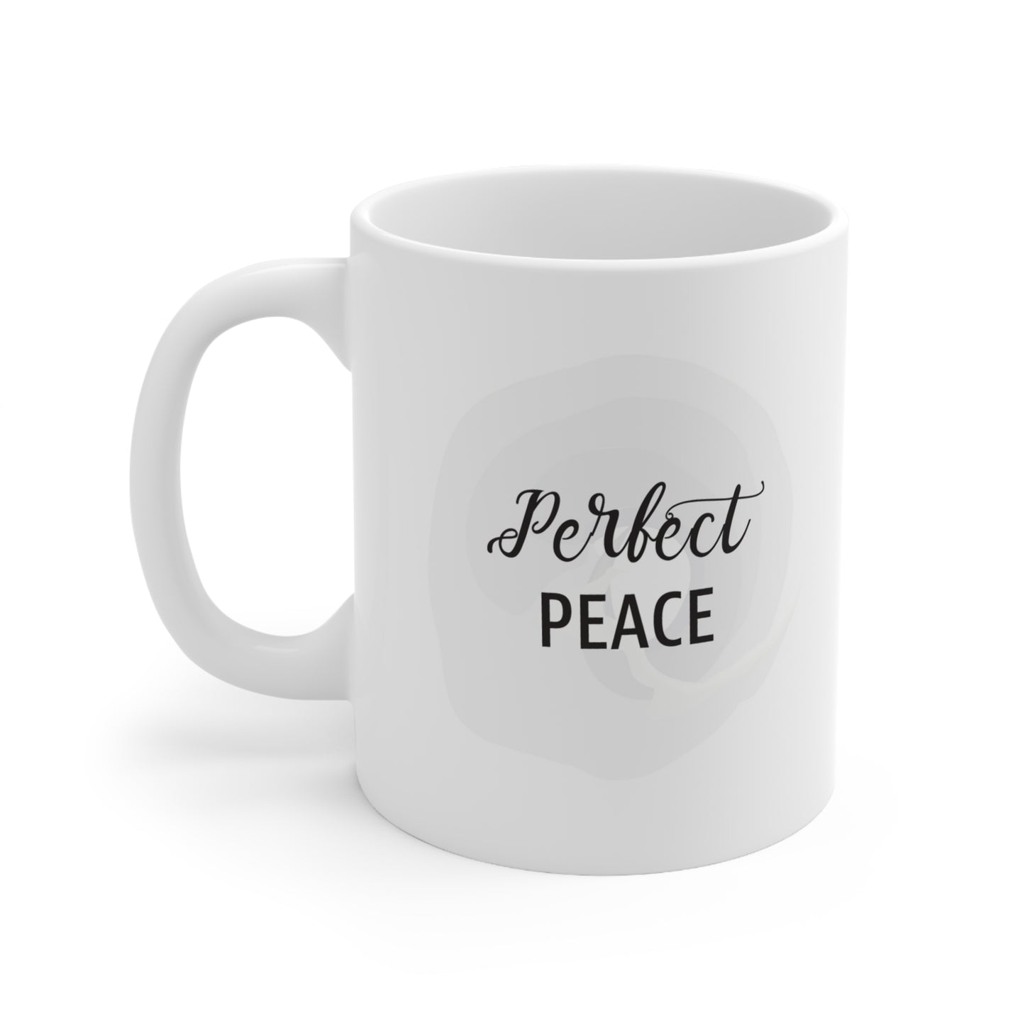 Ceramic Mug 11oz: Your Faith By Color - White