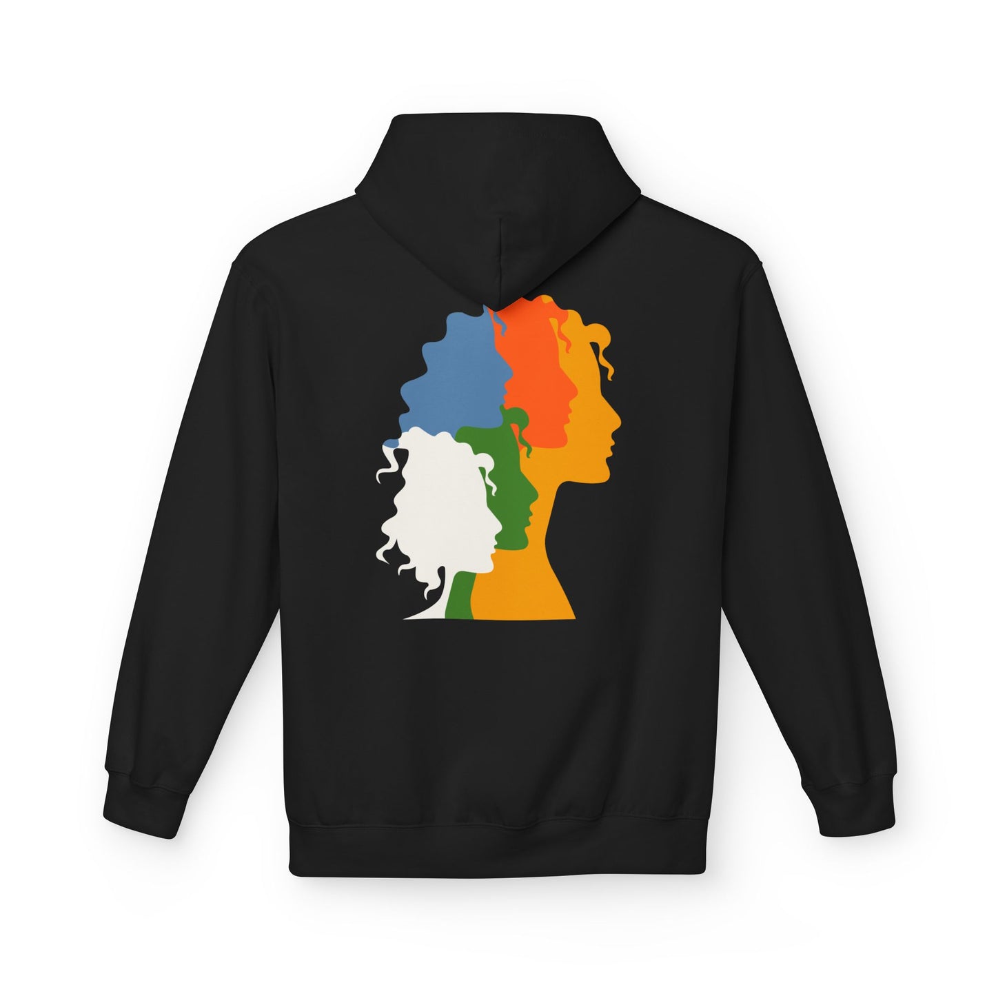 Inspirational Unity Fleece Hoodie - Made Whole in Christ