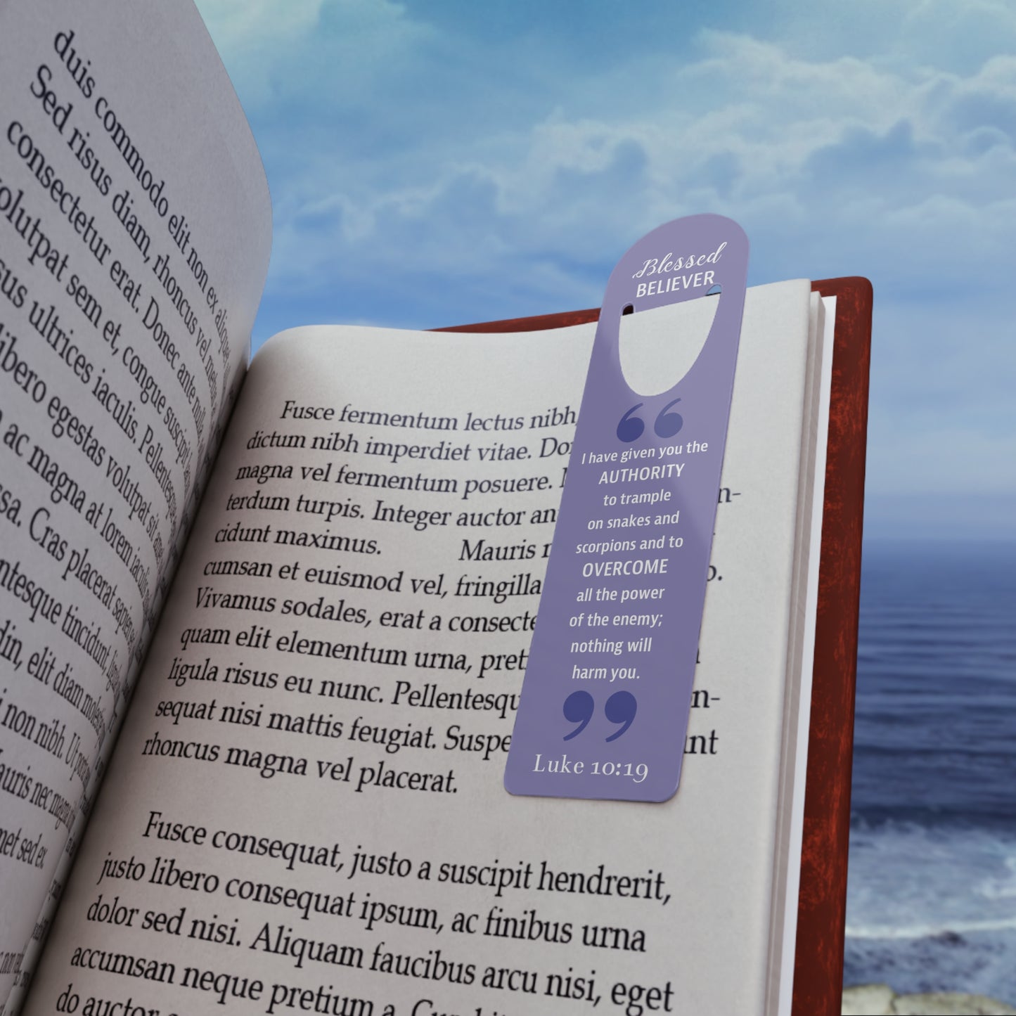 Bookmark: Your Faith By Color - Purple