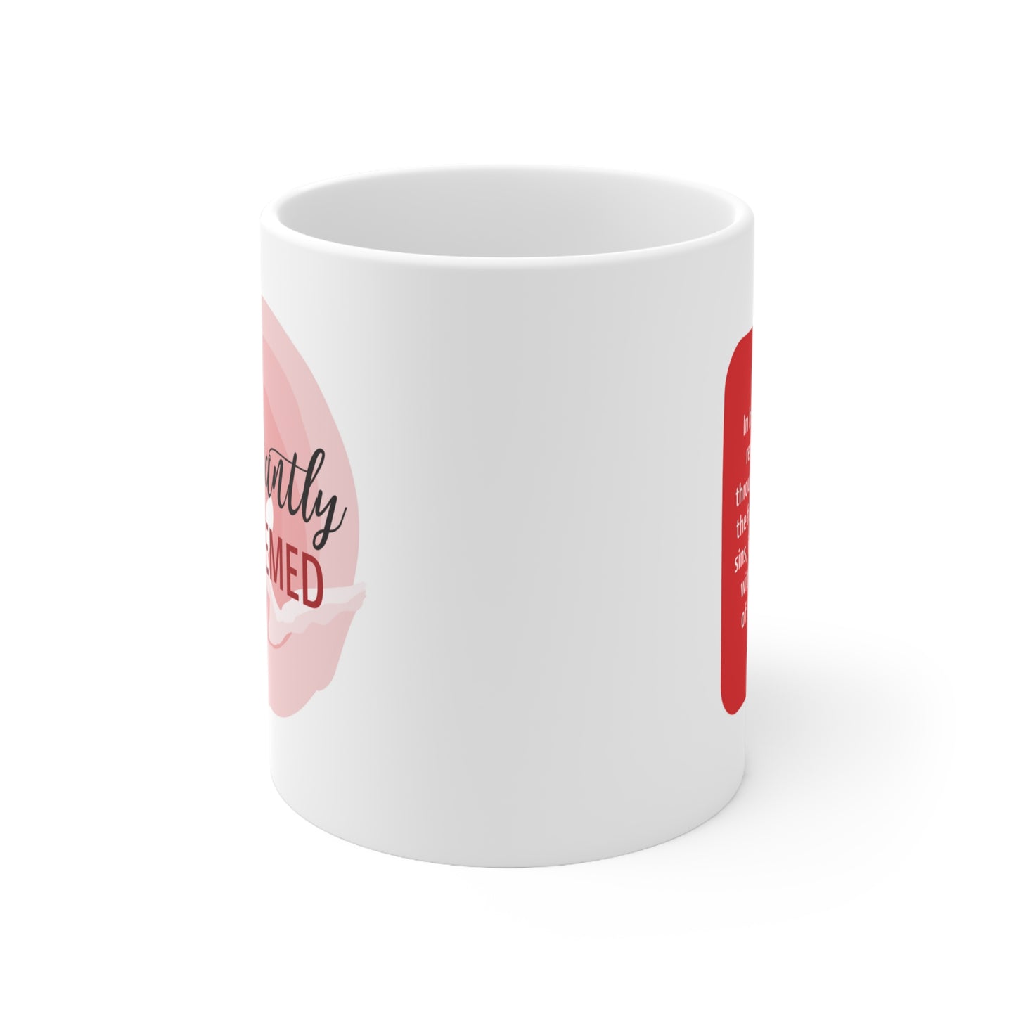 Ceramic Mug 11oz: Your Faith By Color - Red