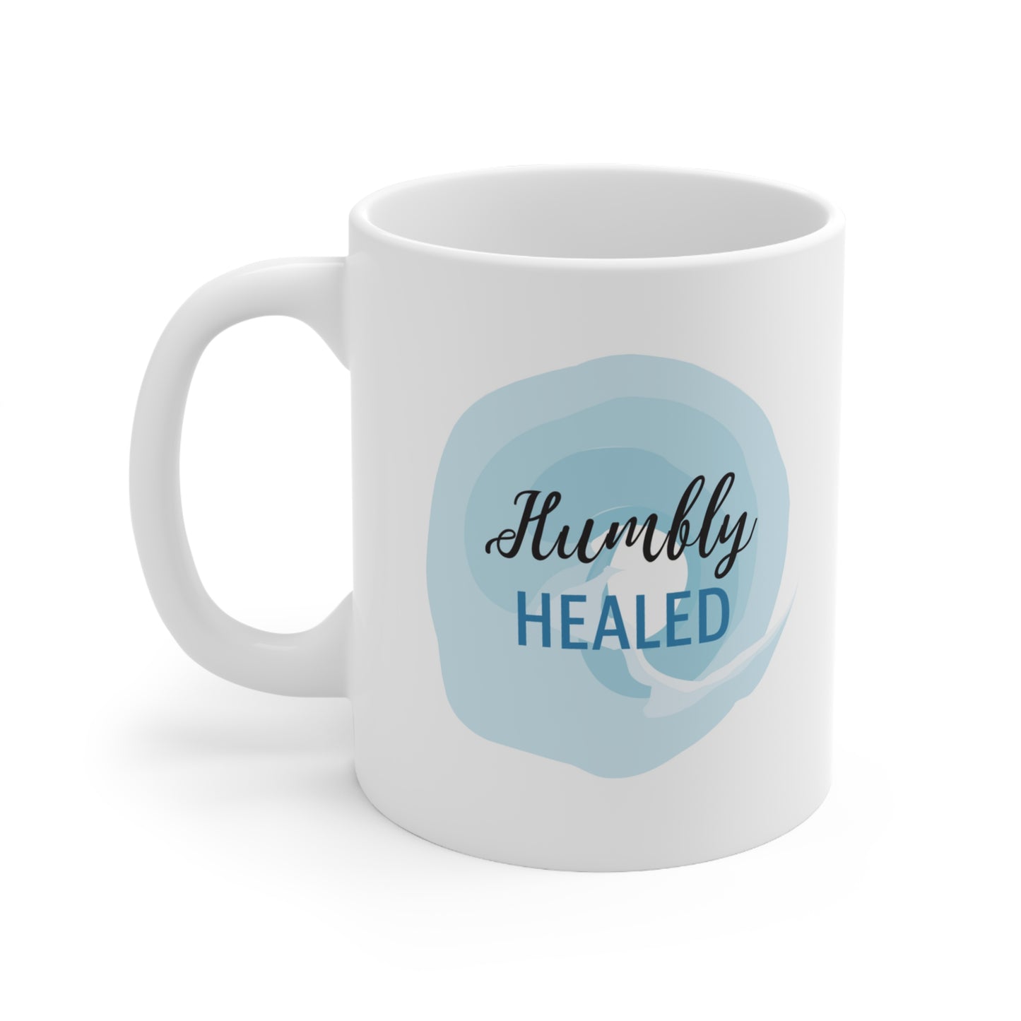 Ceramic Mug 11oz: Your Faith By Color - Aqua