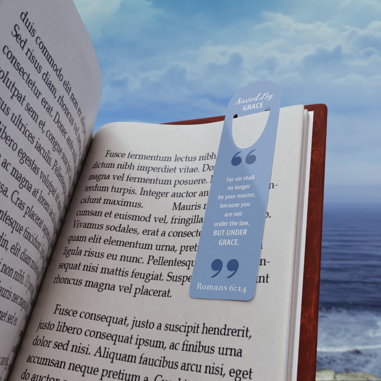 Bookmark: Your Faith By Color - Blue