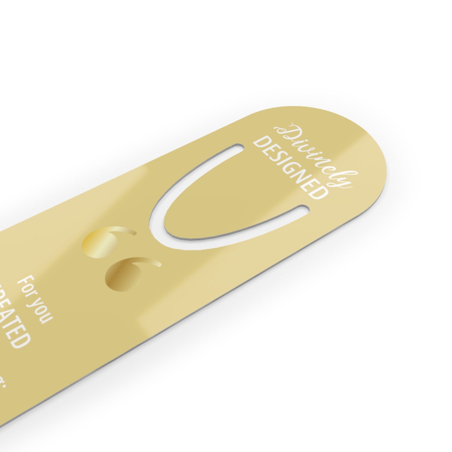 Bookmark: Your Faith By Color - Gold