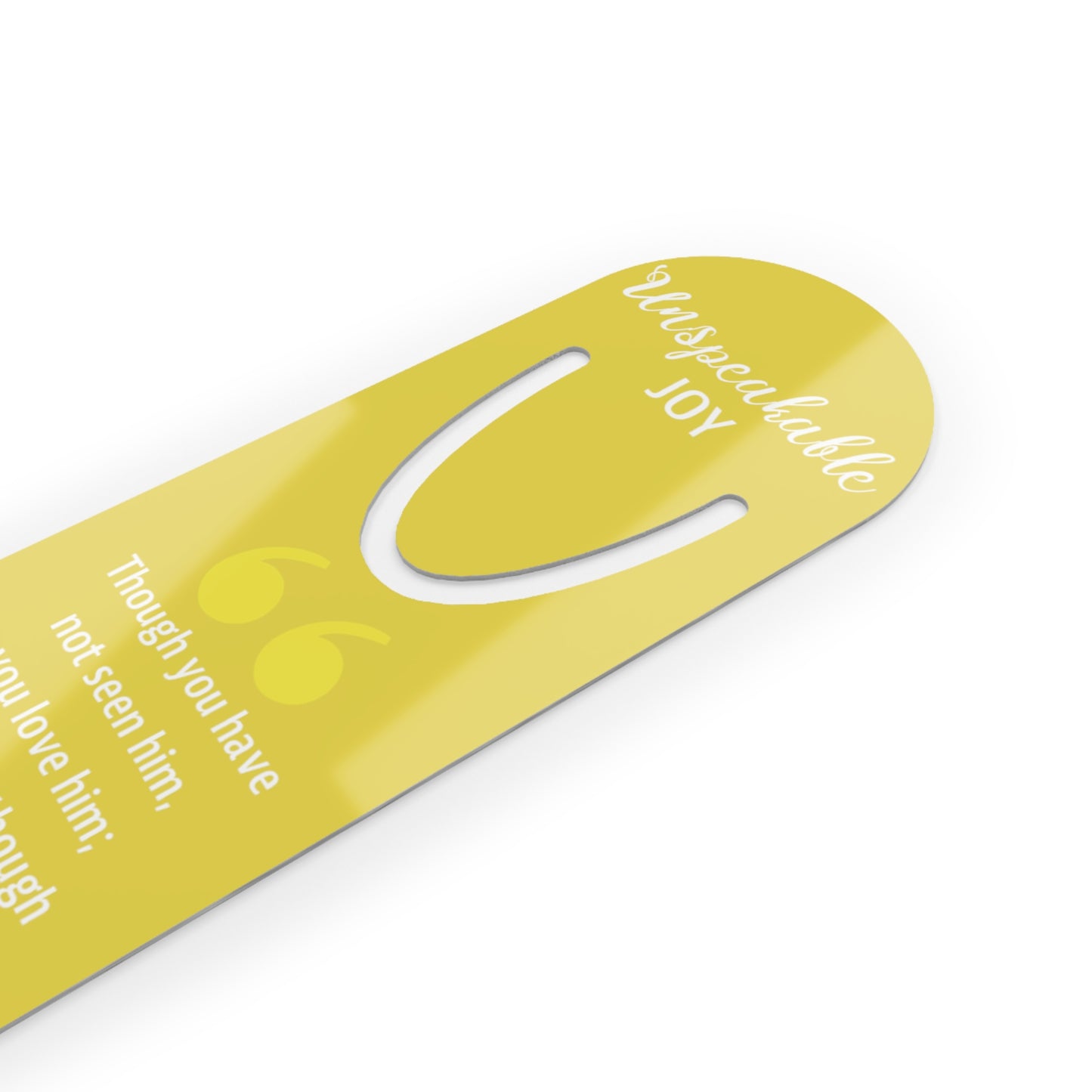 Bookmark: Your Faith By Color - Yellow