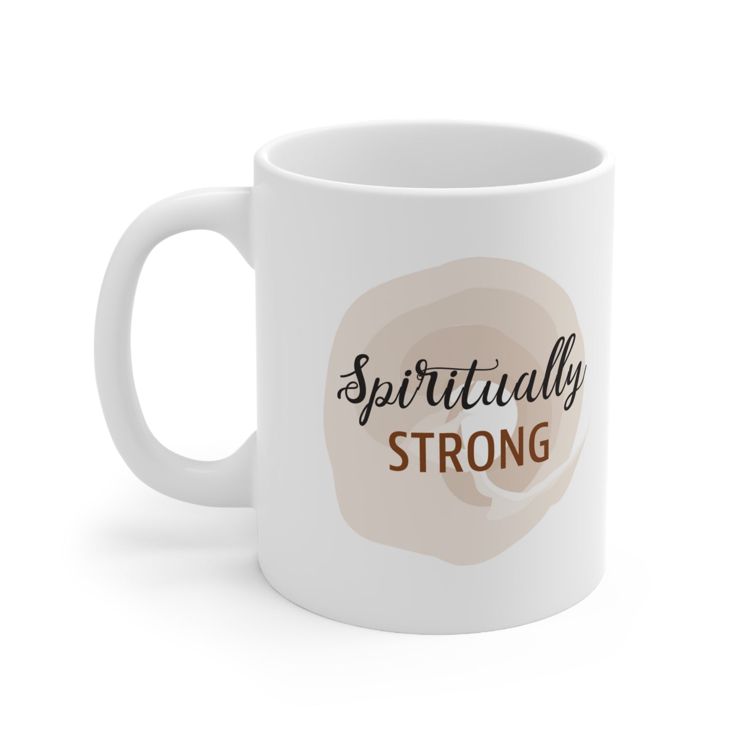 Ceramic Mug 11oz: Your Faith By Color - Brown