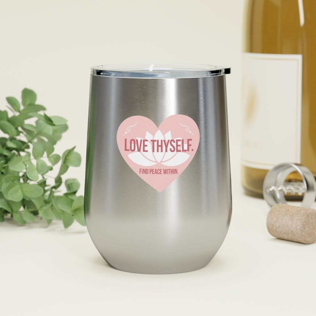 "Love Thyself" 2oz Insulated Wine Tumbler