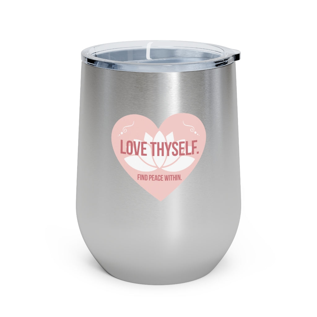 "Love Thyself" 2oz Insulated Wine Tumbler