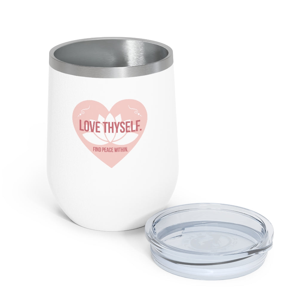 "Love Thyself" 2oz Insulated Wine Tumbler