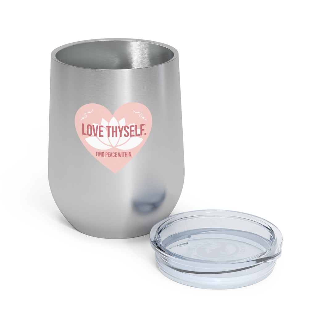 "Love Thyself" 2oz Insulated Wine Tumbler