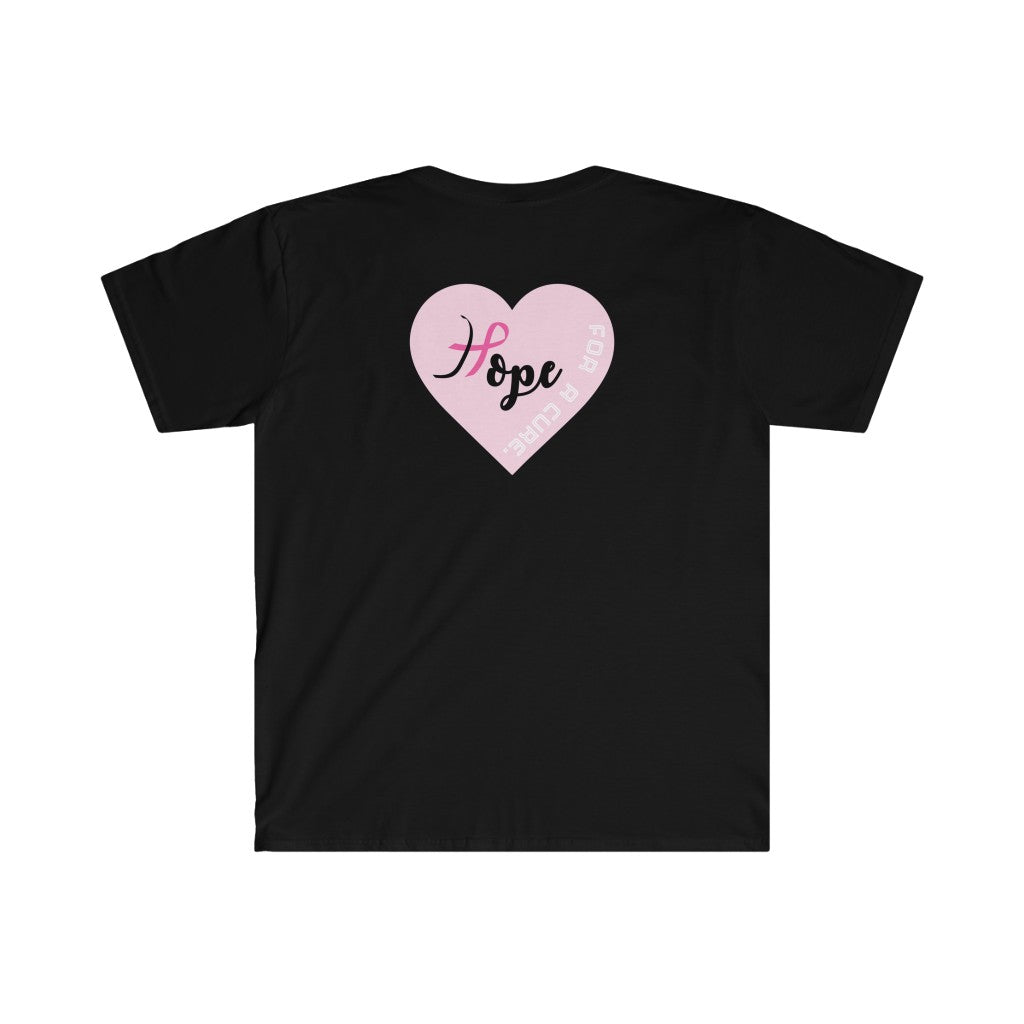 Breast Cancer Awareness: "Fight Like A Girl" Unisex Softstyle T-Shirt