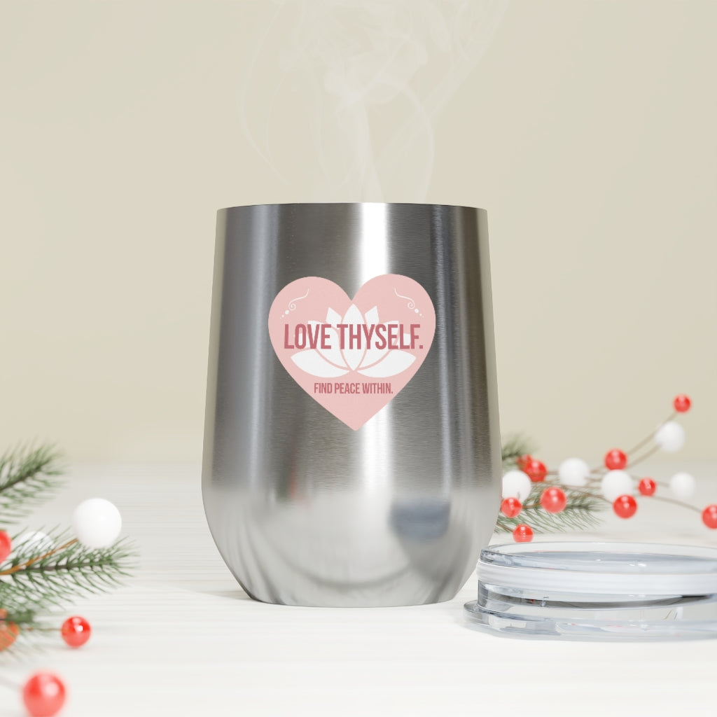 "Love Thyself" 2oz Insulated Wine Tumbler