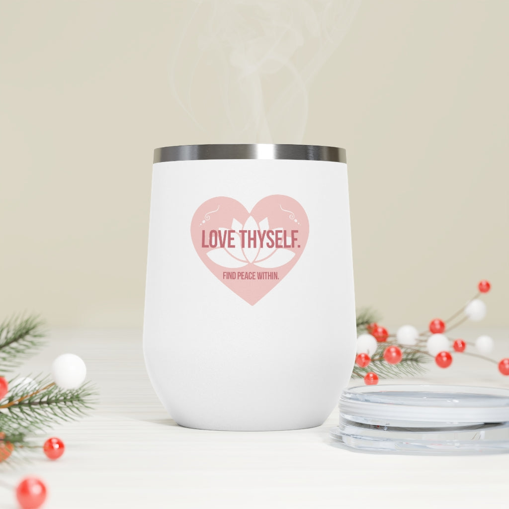 "Love Thyself" 2oz Insulated Wine Tumbler